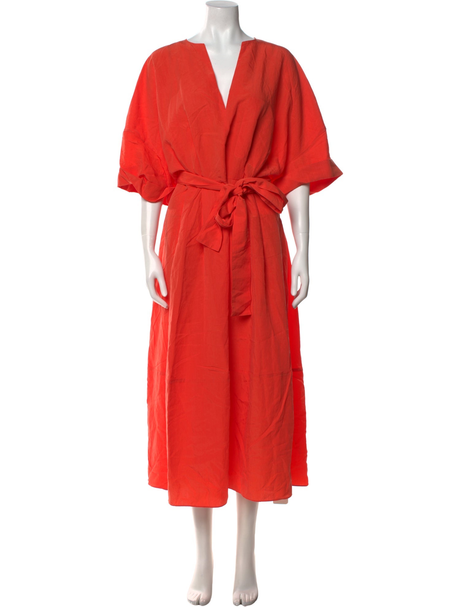 Vince V-Neck Long Dress