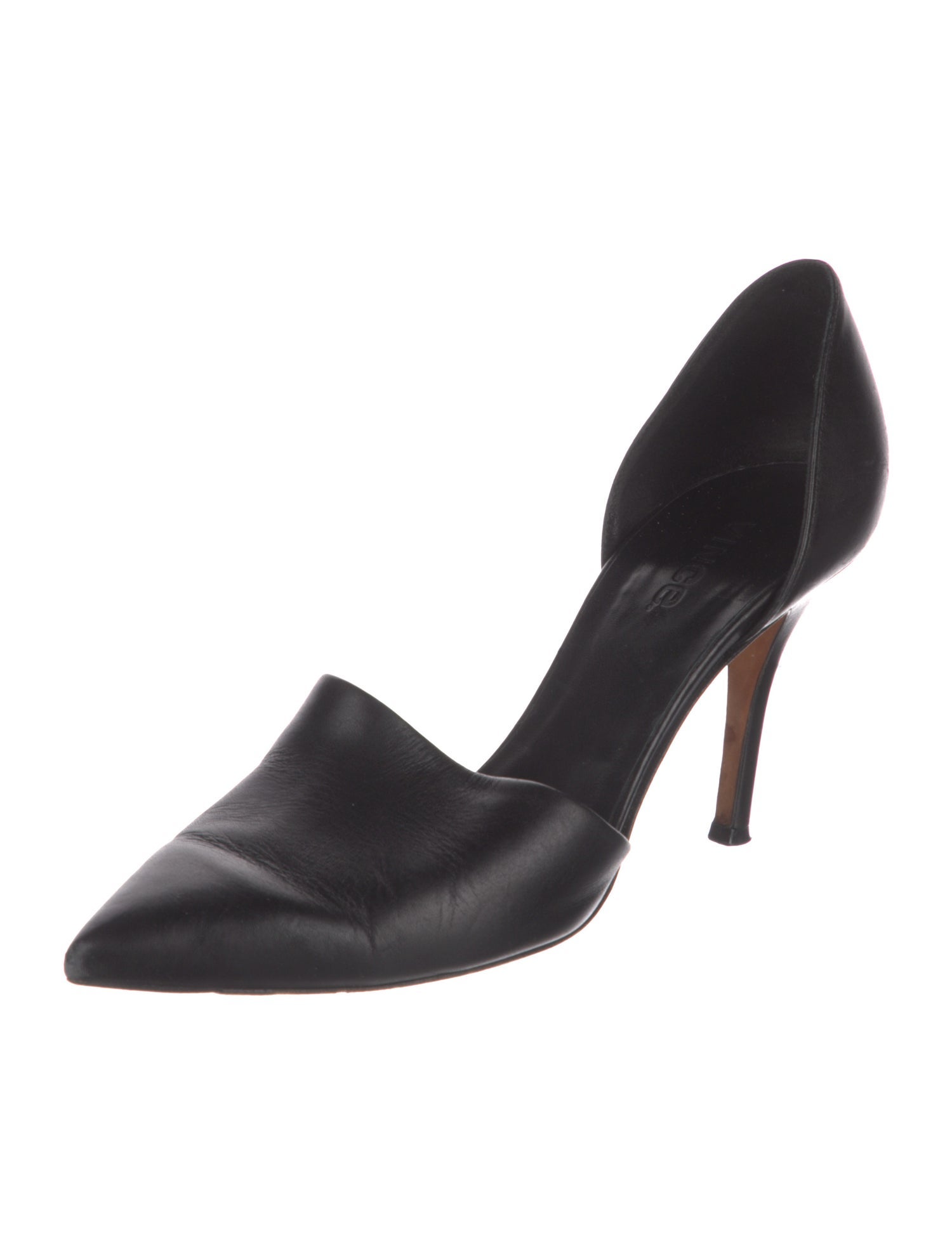 Vince Leather D'Orsay Pumps