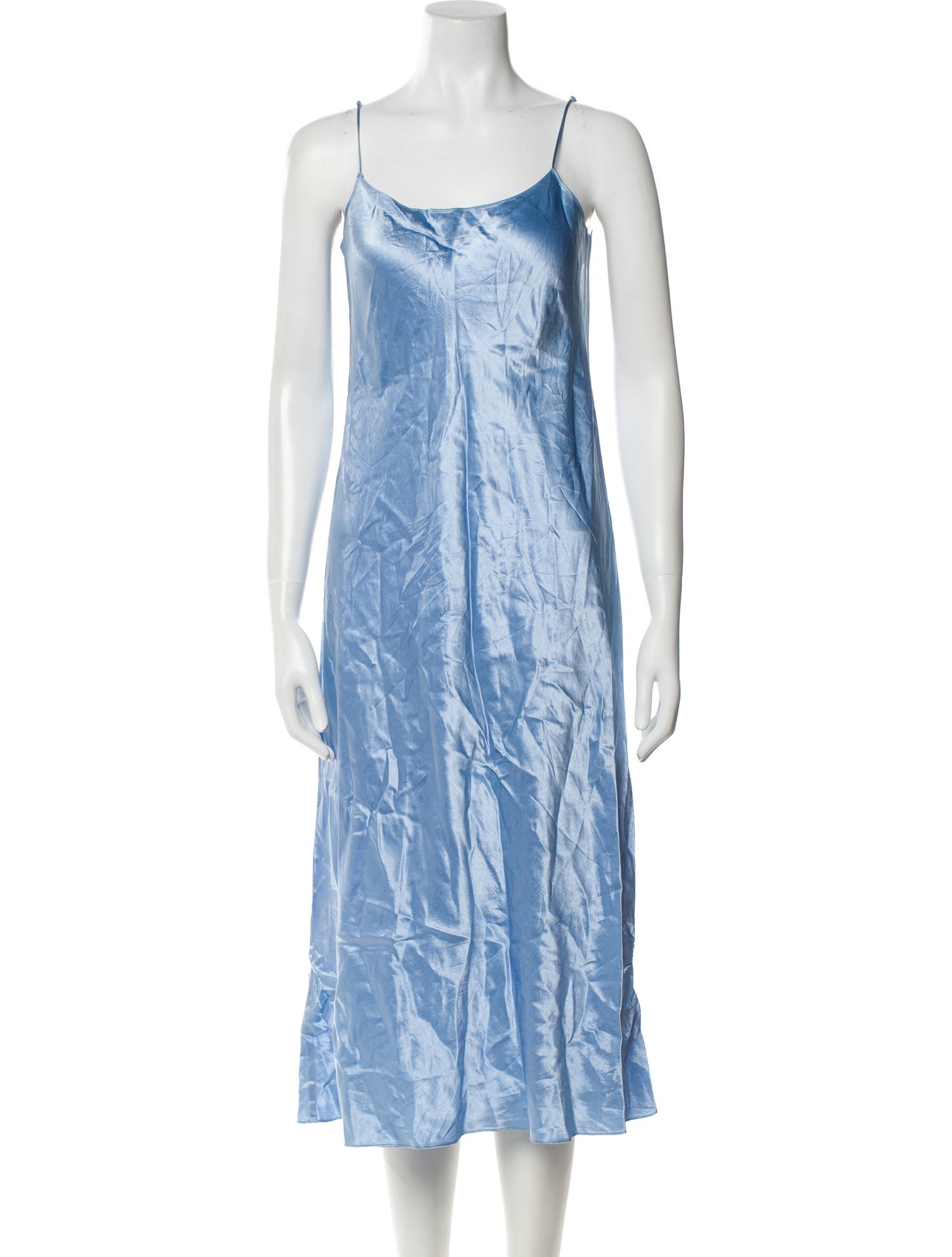 Vince Leather Midi Length Dress