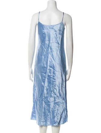 Vince Leather Midi Length Dress