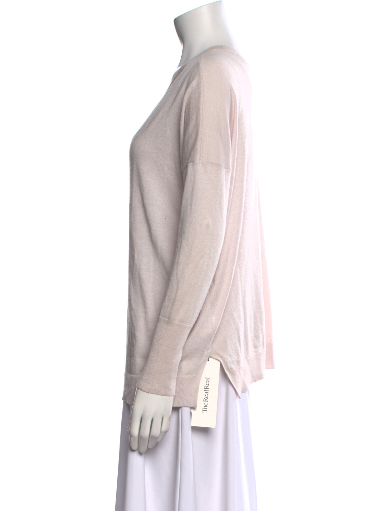 Vince Silk V-Neck Sweater