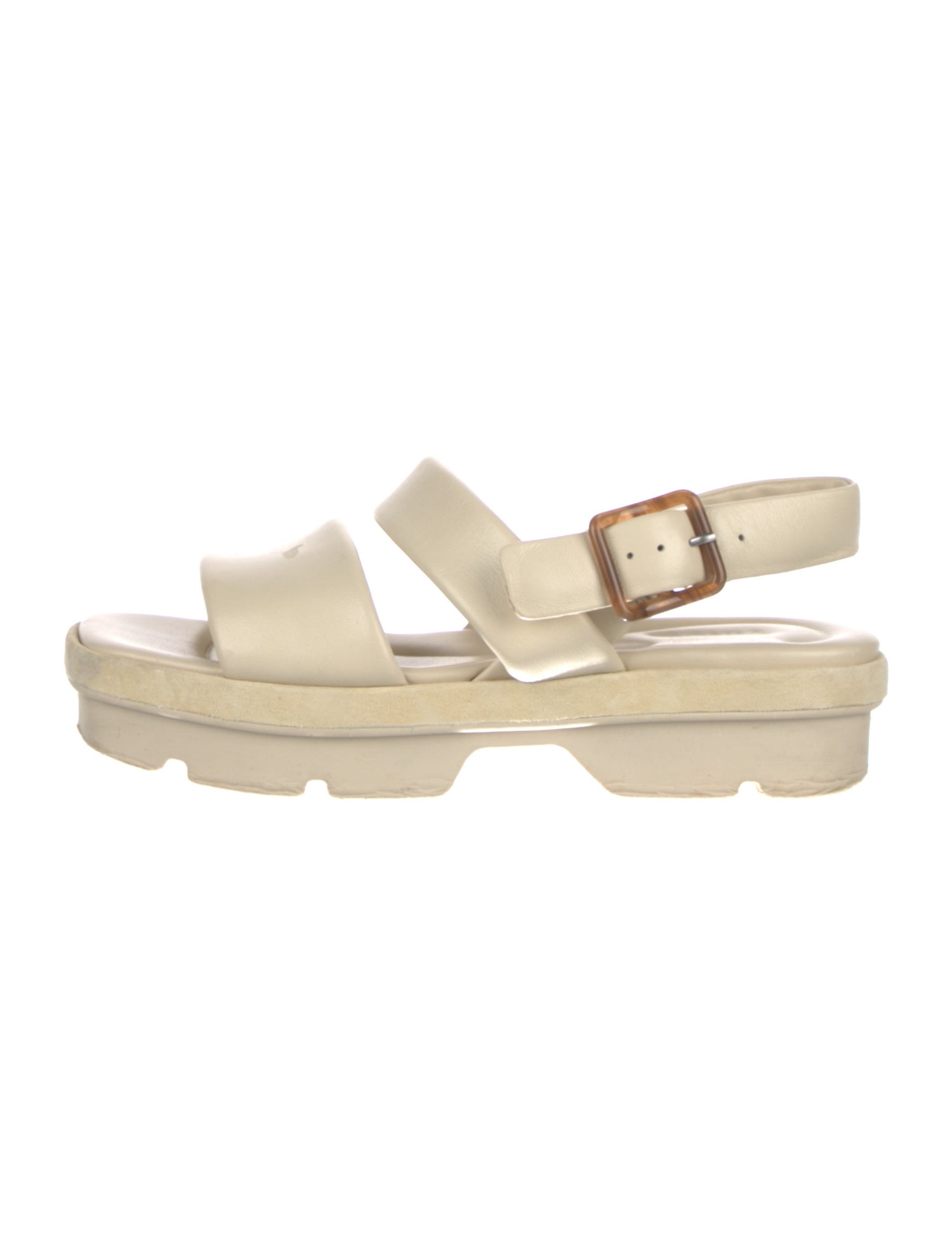 Vince Leather Slingback Sandals