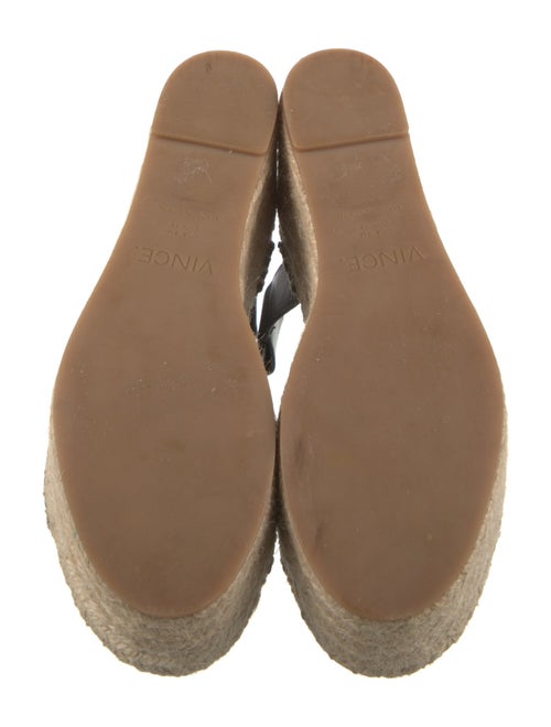 Vince Leather Espadrilles
