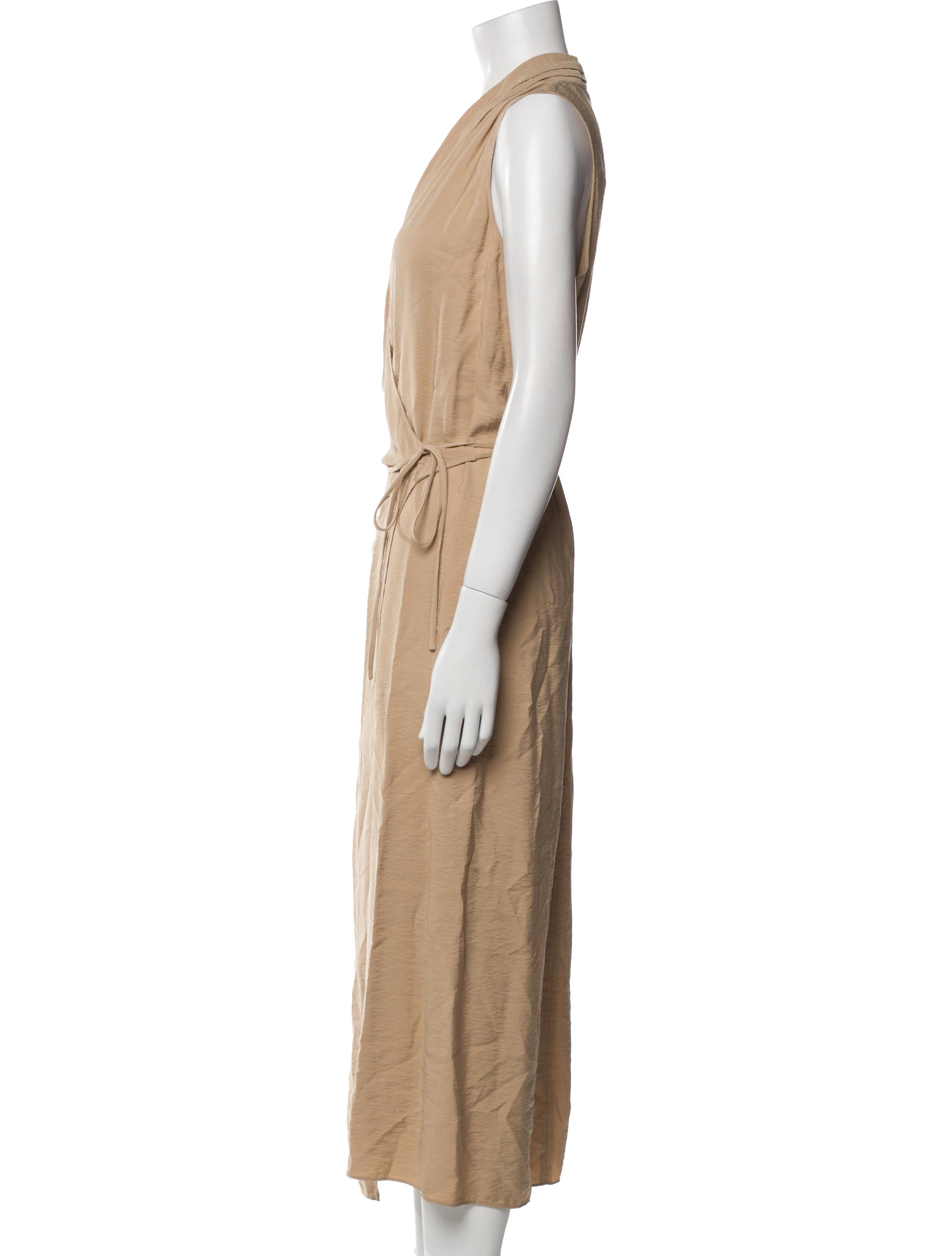 Vince V-Neck Long Dress w/ Tags