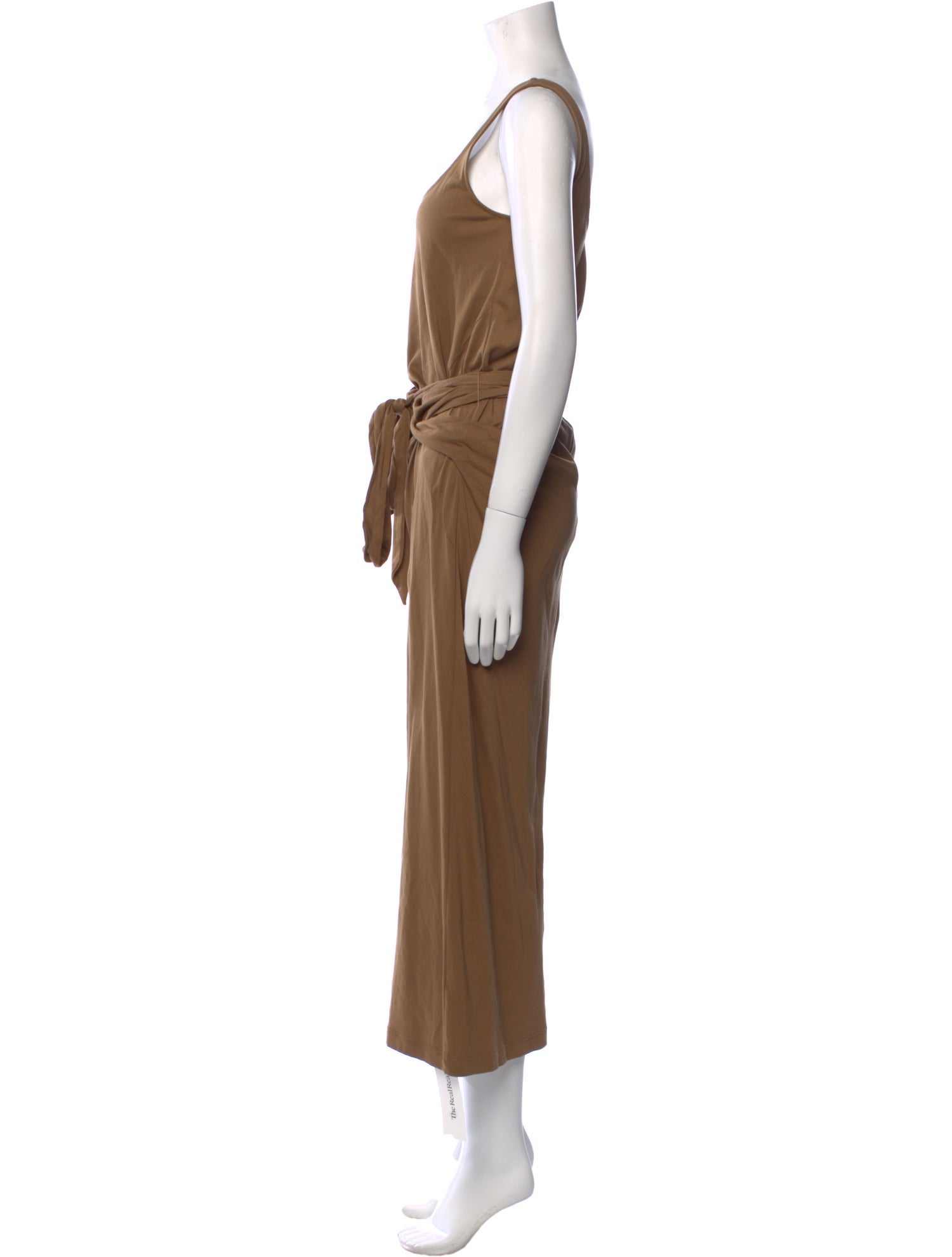 Vince Scoop Neck Long Dress