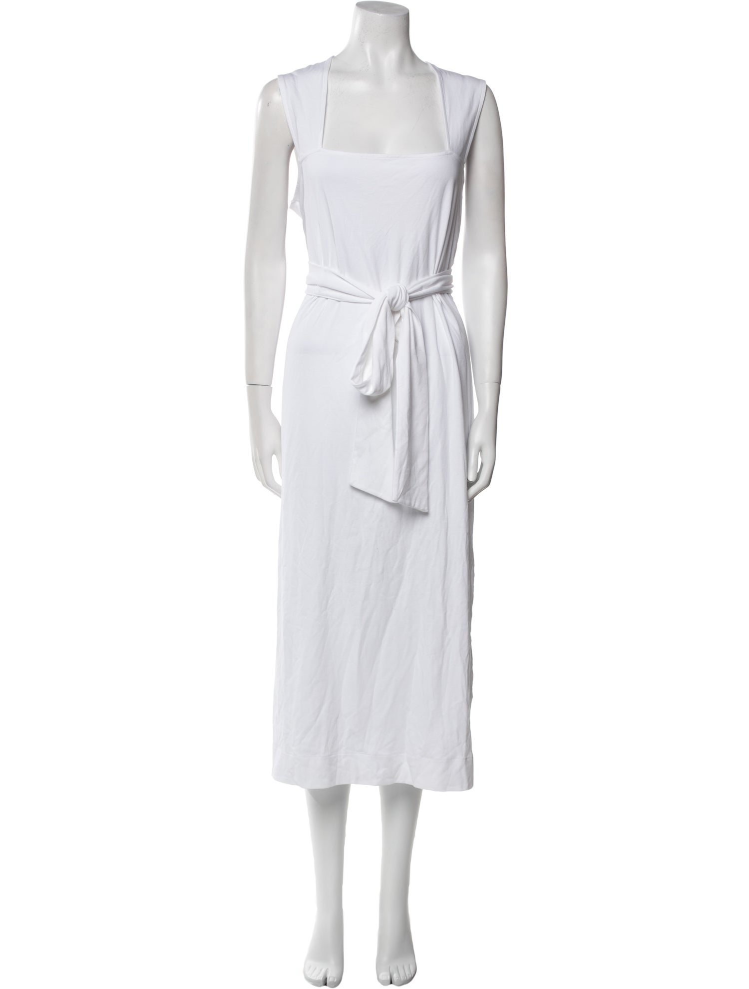 Vince Square Neckline Long Dress