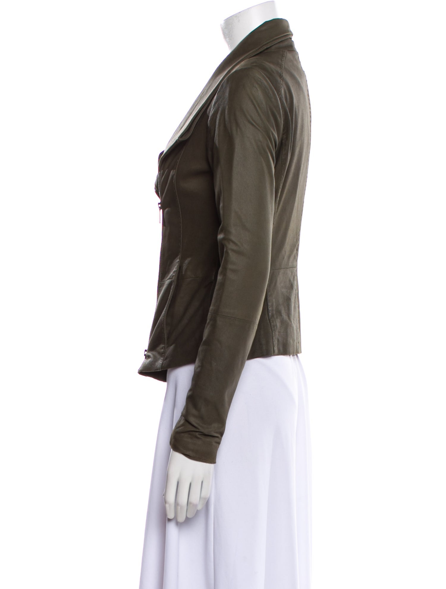 Vince Leather Biker Jacket