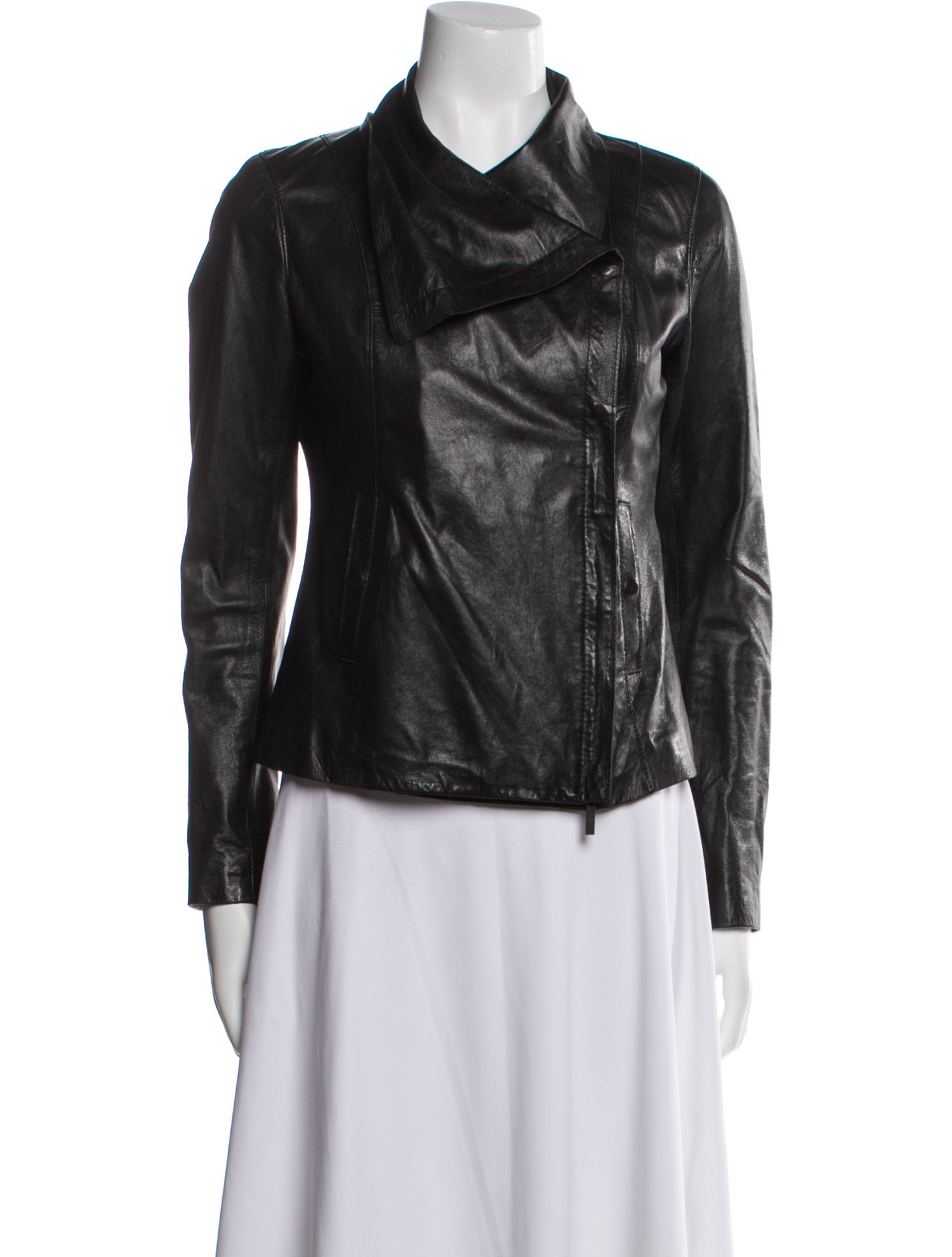 Vince Leather Biker Jacket