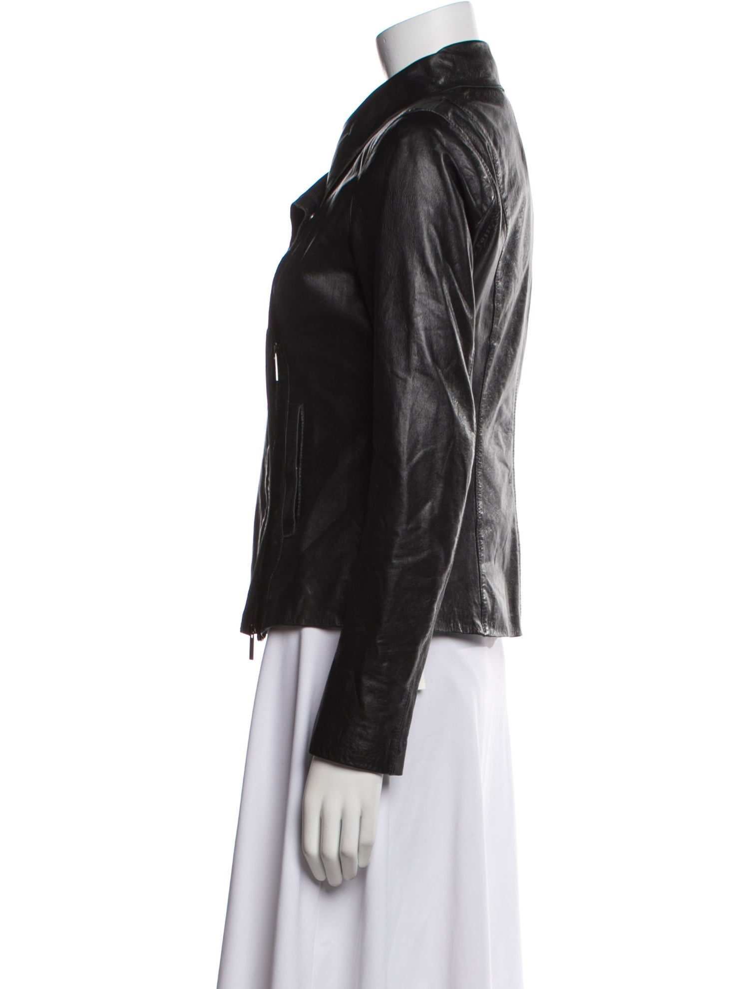 Vince Leather Biker Jacket
