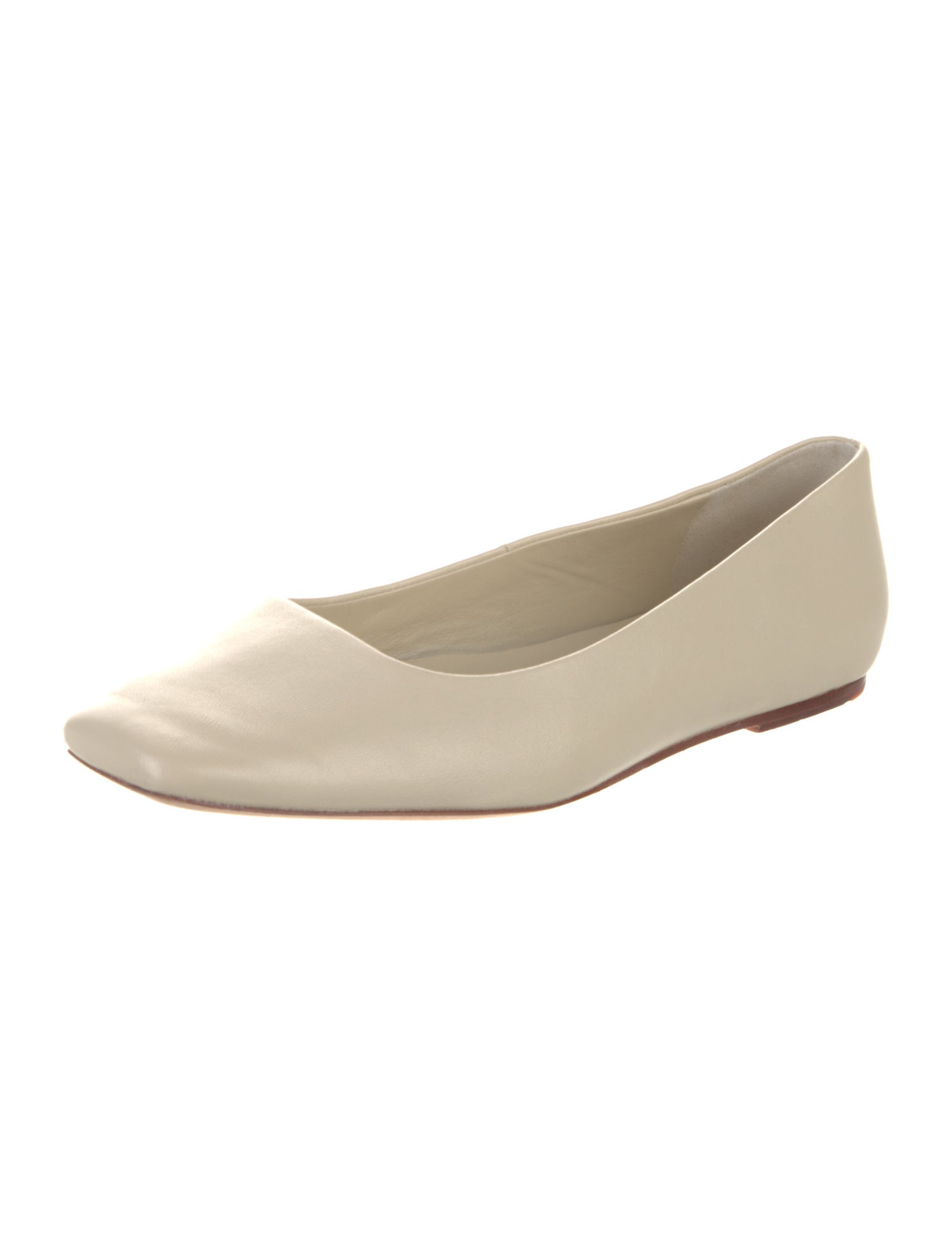 Vince Leather Ballet Flats