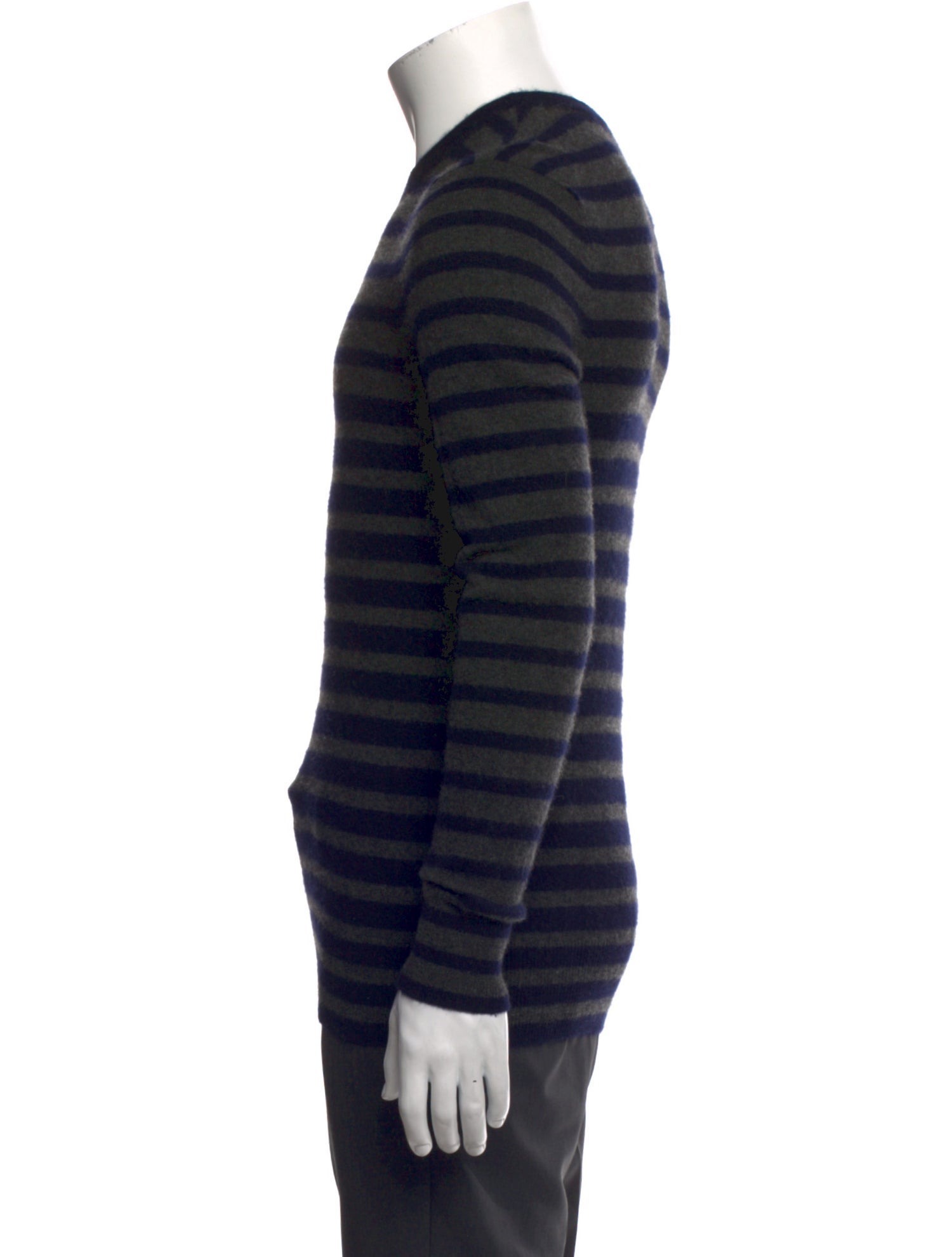 Vince Cashmere Striped Pullover
