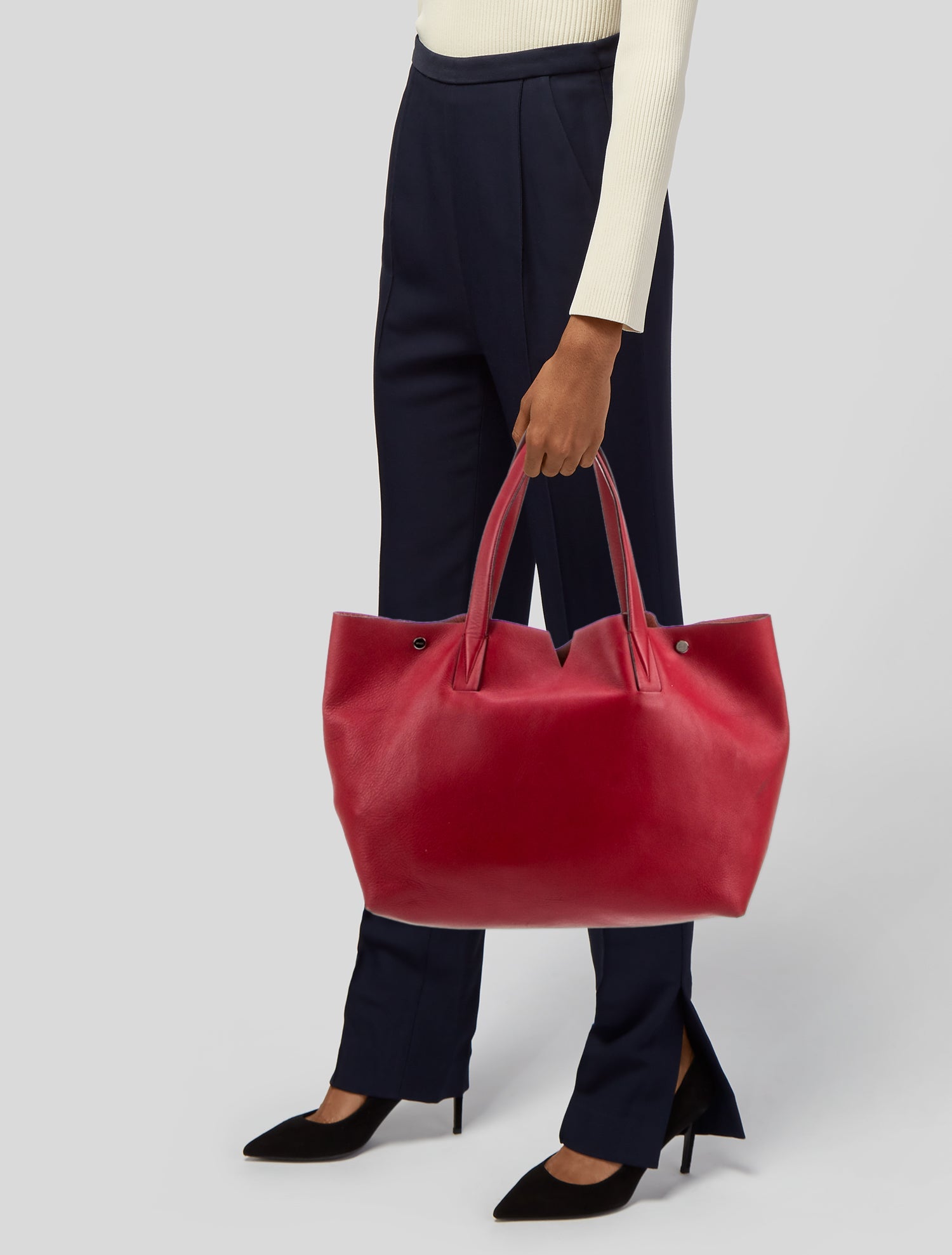 Vince Leather Tote