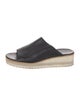 Vince Leather Slides