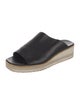 Vince Leather Slides