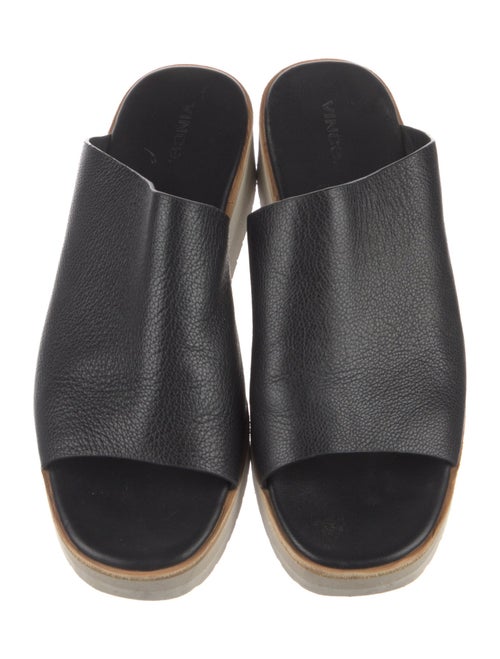 Vince Leather Slides