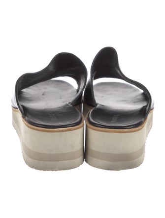 Vince Leather Slides