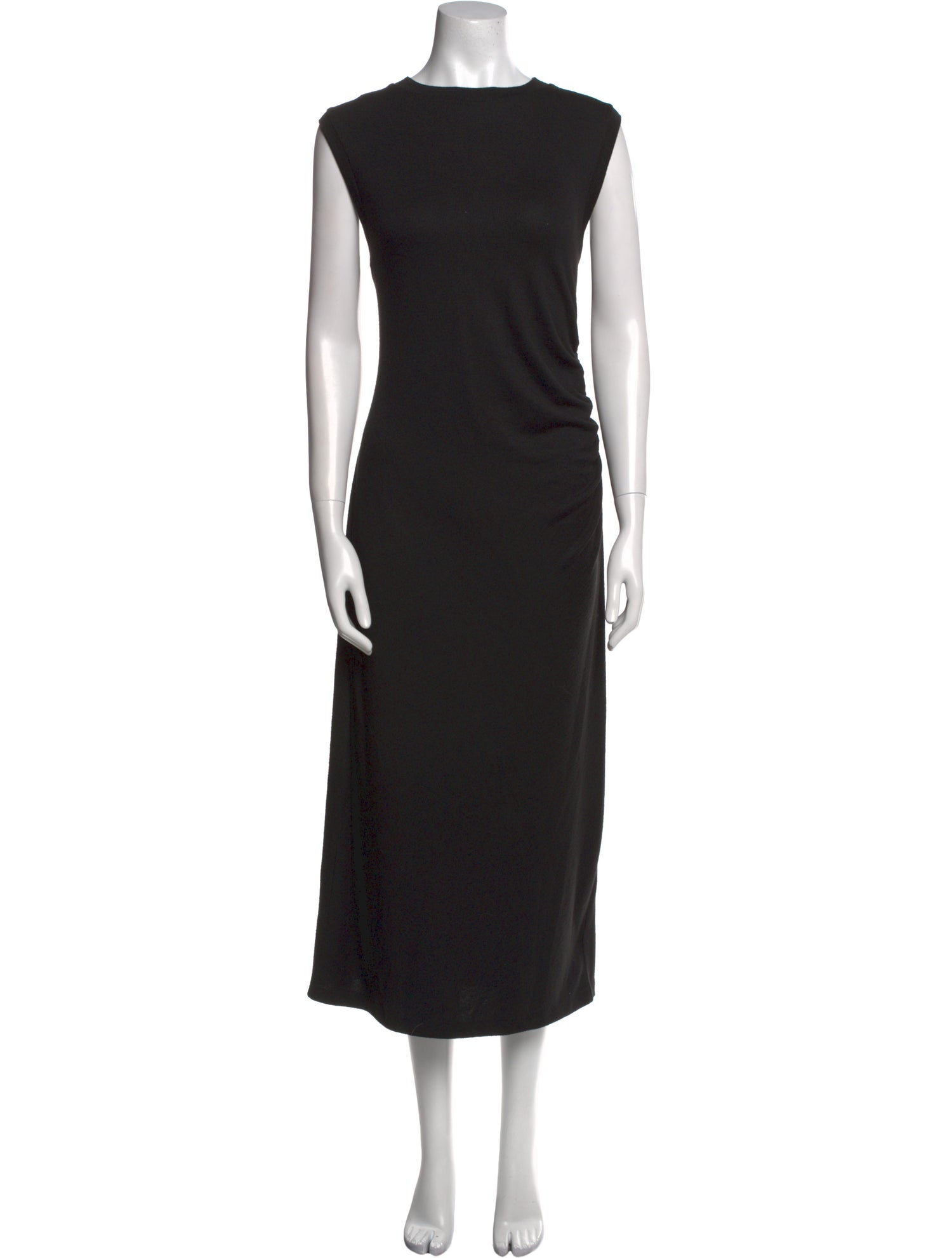 Vince Bateau Neckline Midi Length Dress