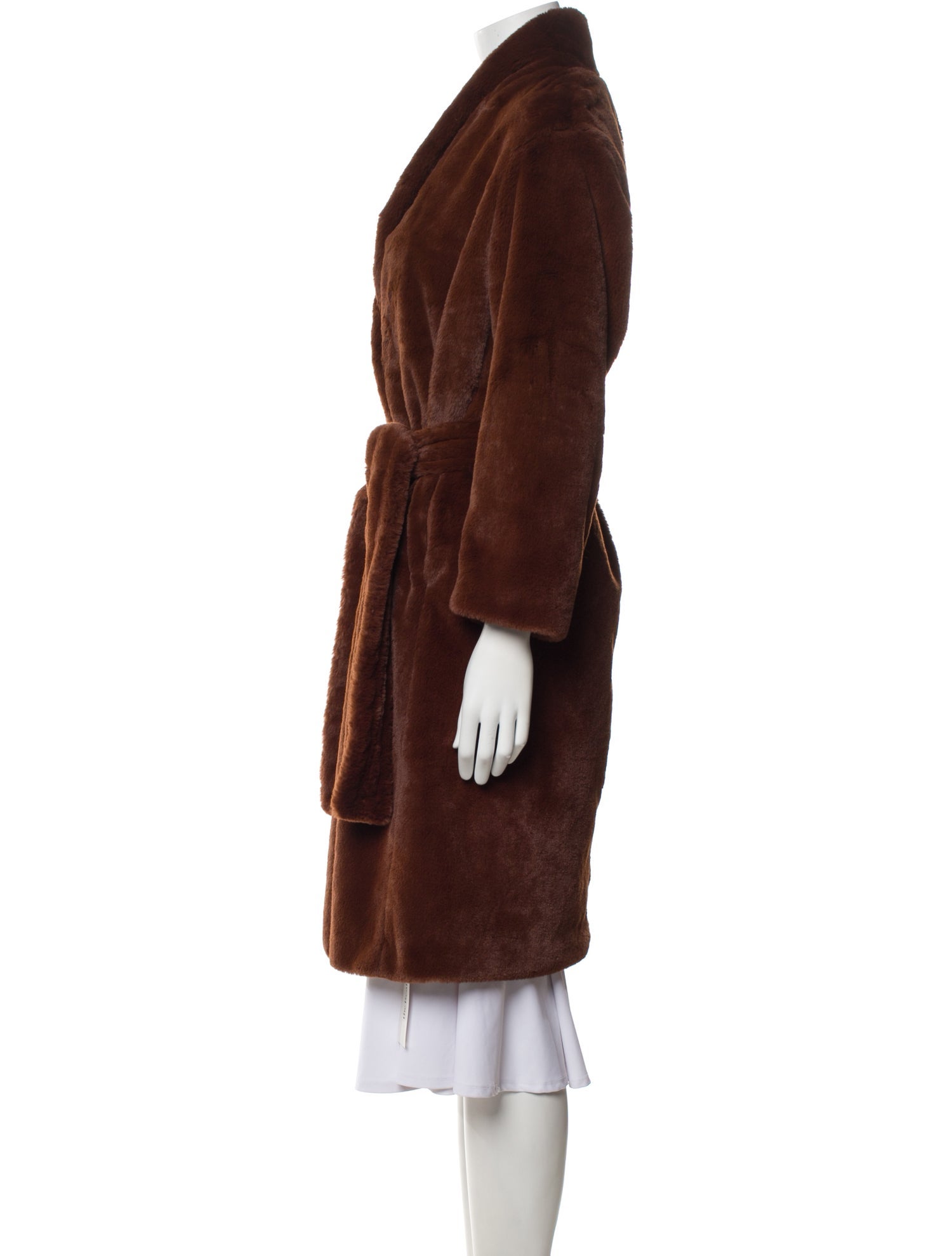 Vince Faux Fur Coat