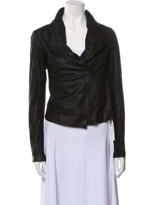 Vince Leather Biker Jacket