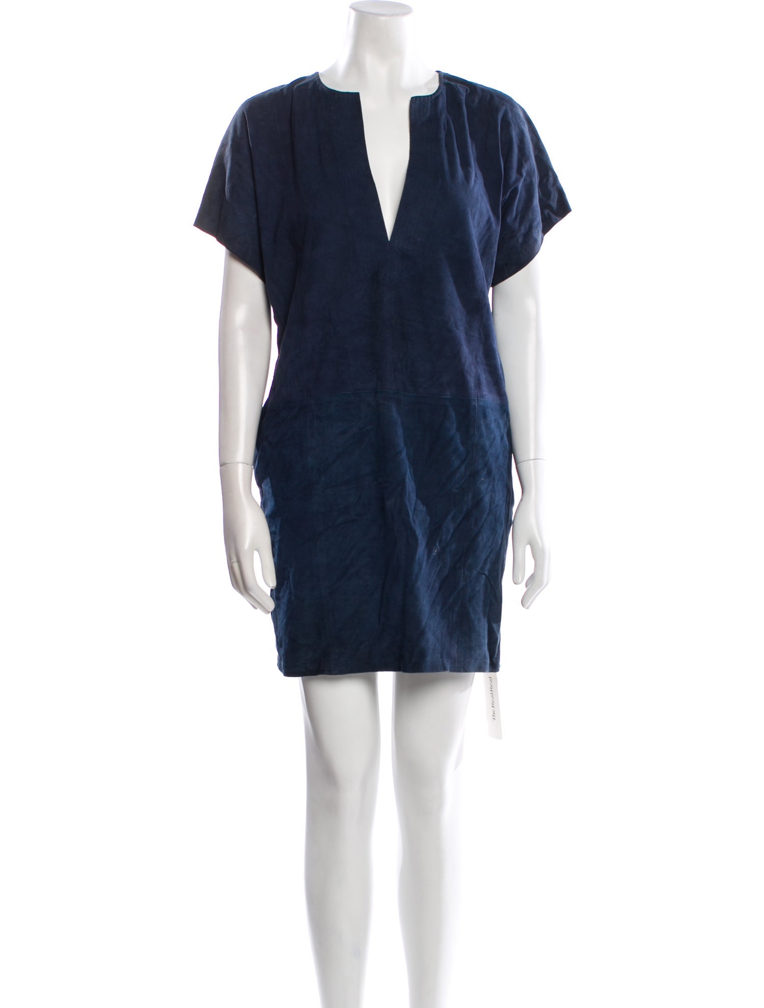 Vince Leather Mini Dress