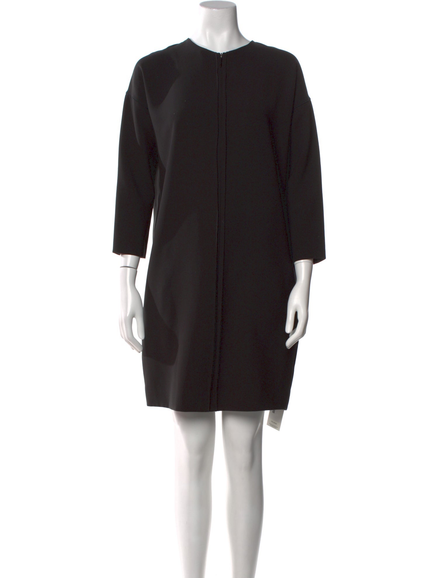 Vince Crew Neck Mini Dress