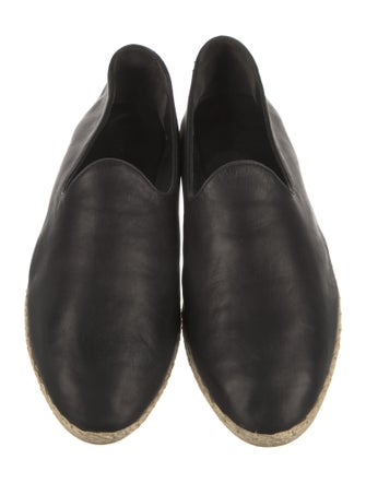 Vince Leather Colorblock Pattern Espadrilles