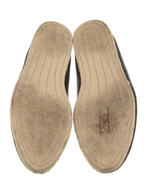 Vince Leather Colorblock Pattern Espadrilles