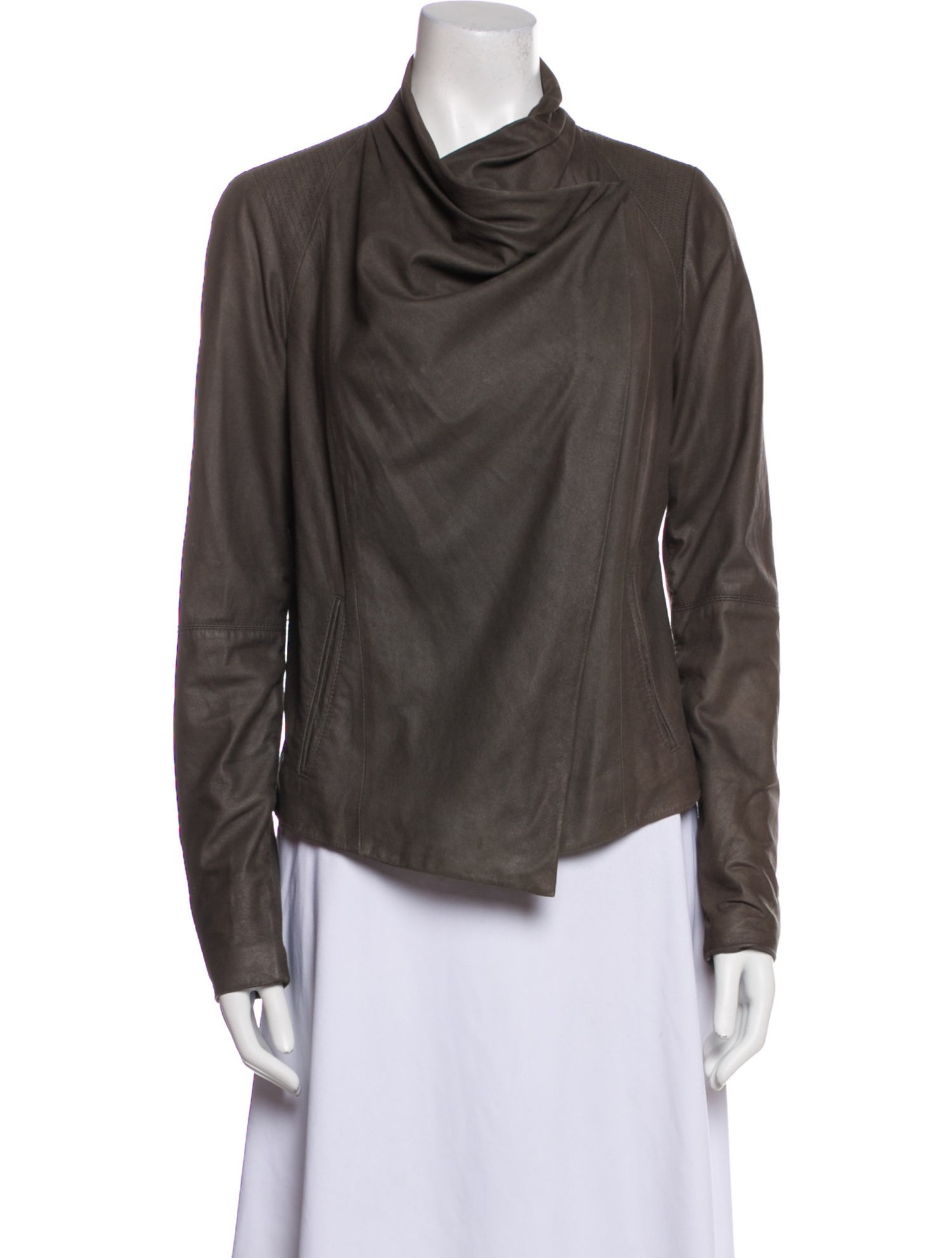 Vince Leather Biker Jacket