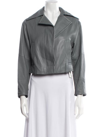 Vince Leather Biker Jacket