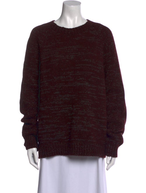 Vince Wool Tweed Pattern Sweater