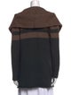 Vince Striped Open Front Sweater