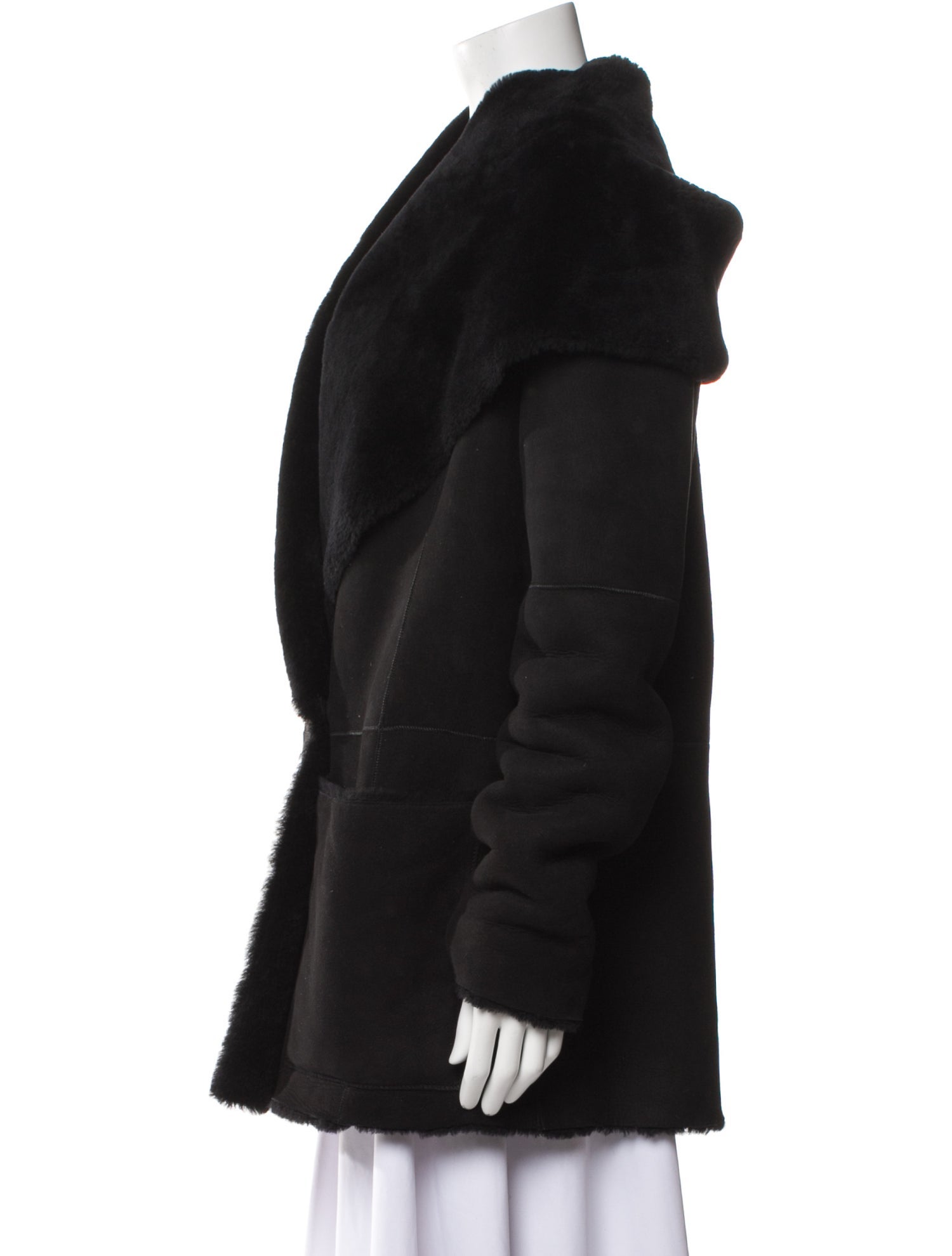 Vince Shearling Fur Coat