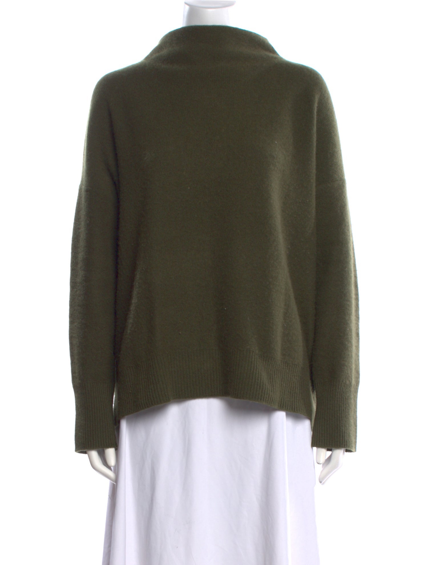 Vince Cashmere Mock Neck Sweater