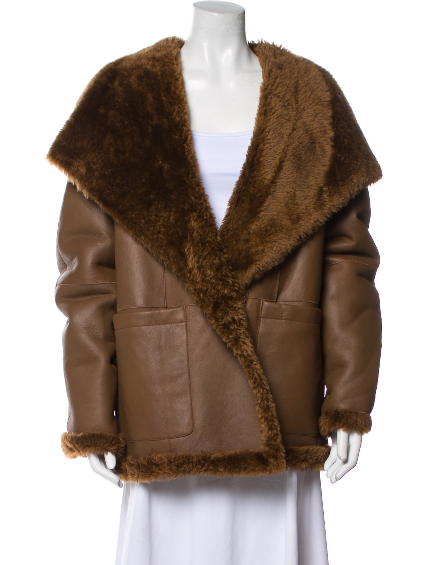 Vince Faux Fur Coat w/ Tags