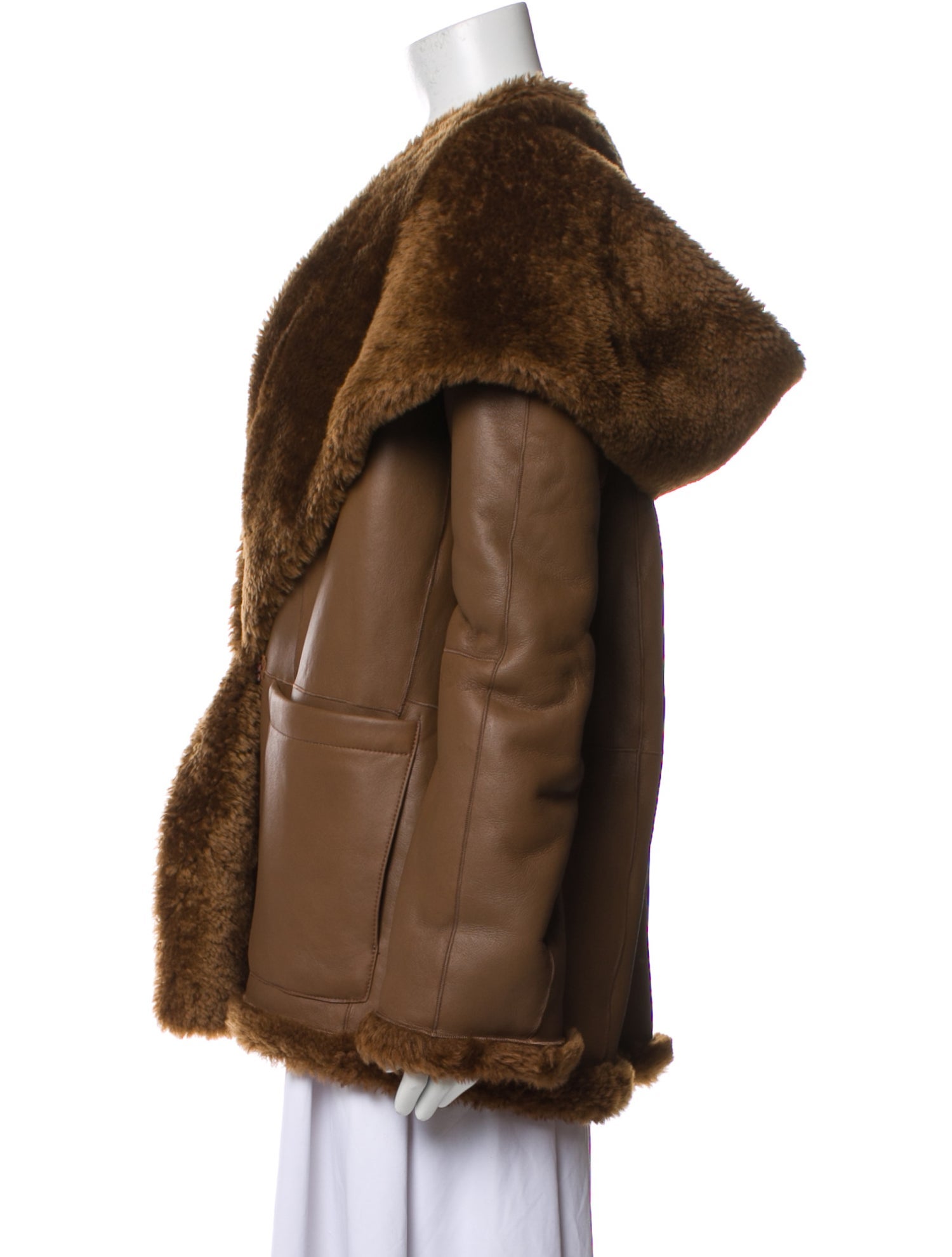 Vince Faux Fur Coat w/ Tags