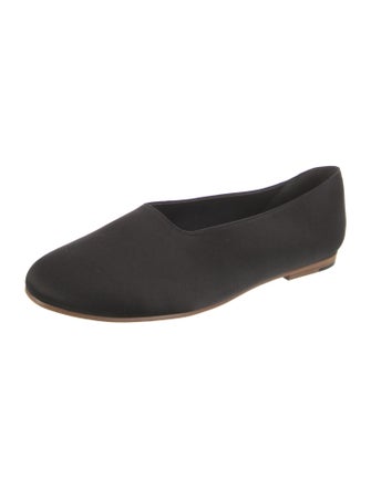 Vince Satin Ballet Flats