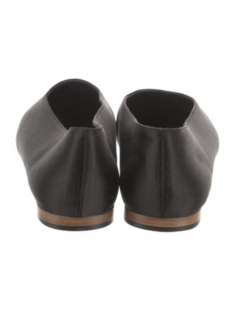 Vince Satin Ballet Flats