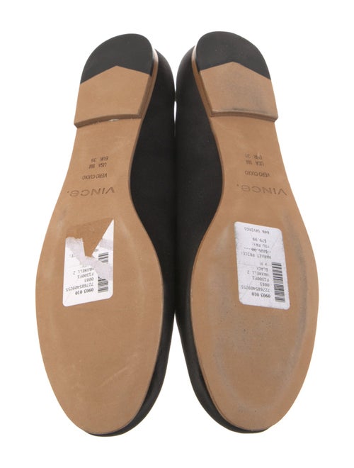 Vince Satin Ballet Flats