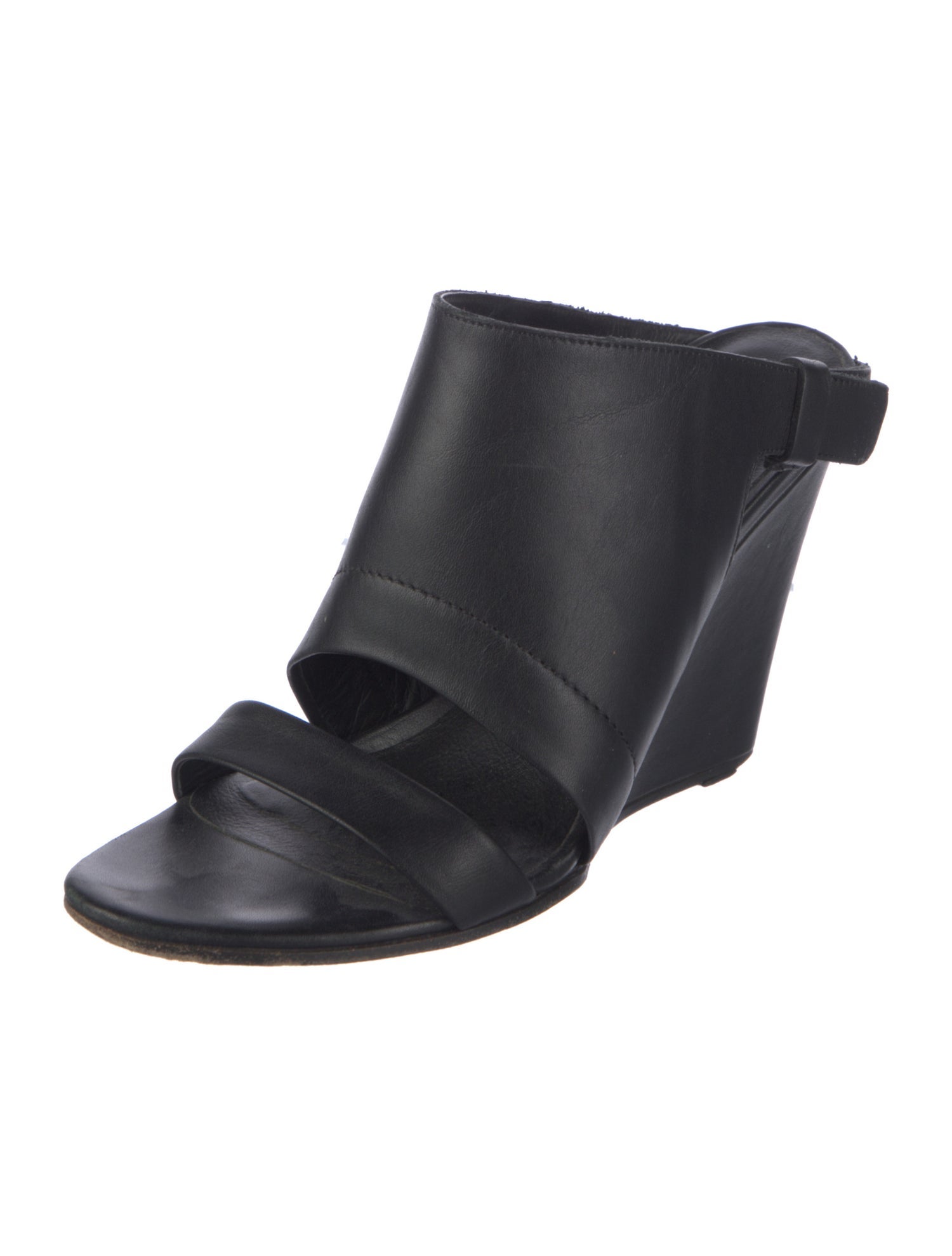 Vince Leather Slingback Sandals