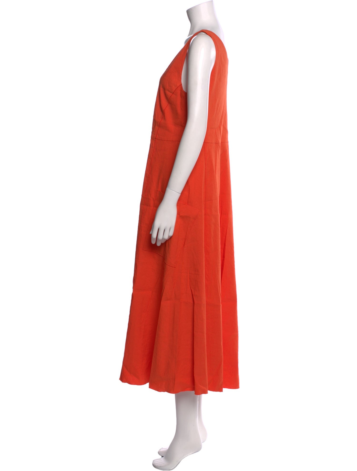Vince Linen Long Dress