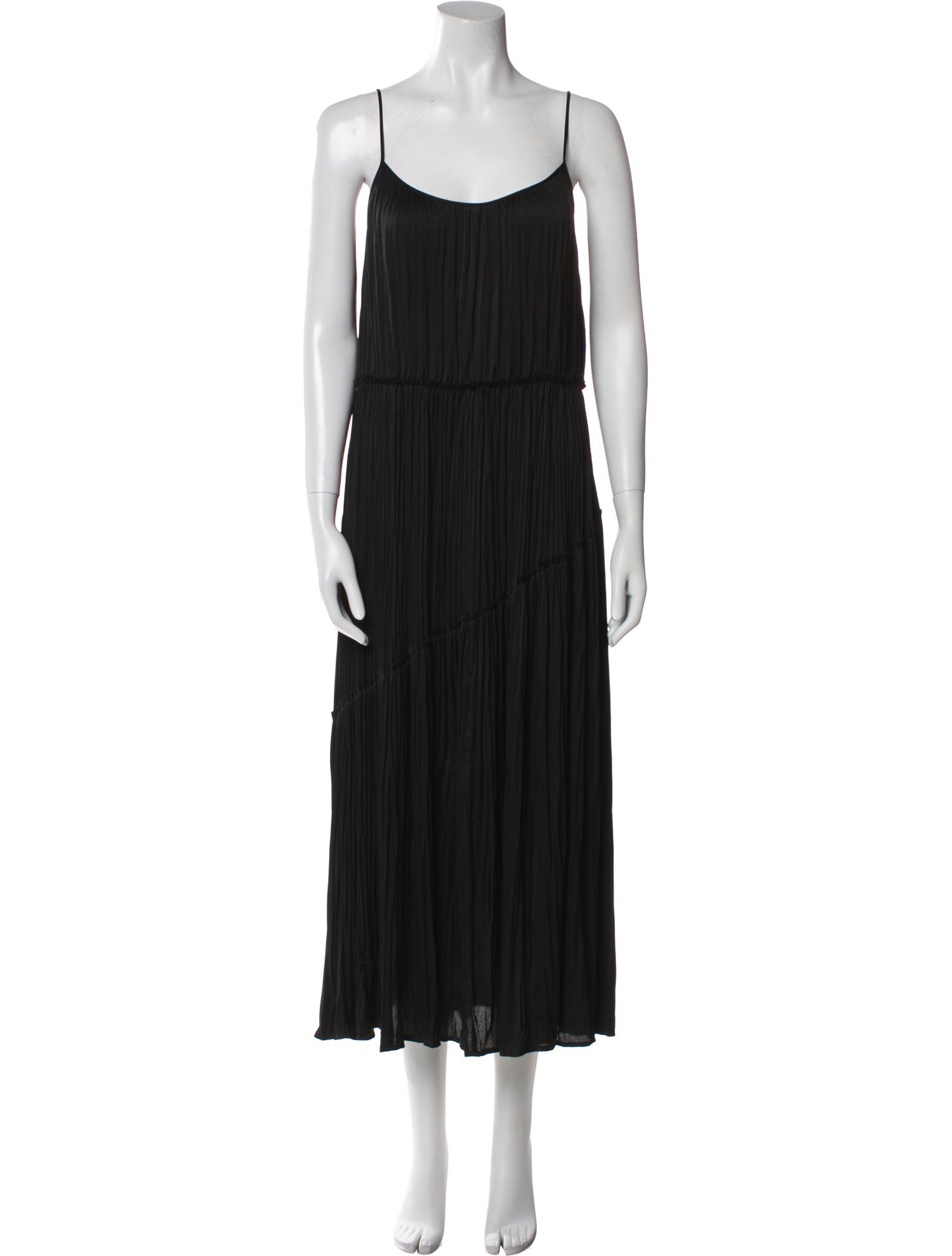 Vince Scoop Neck Long Dress