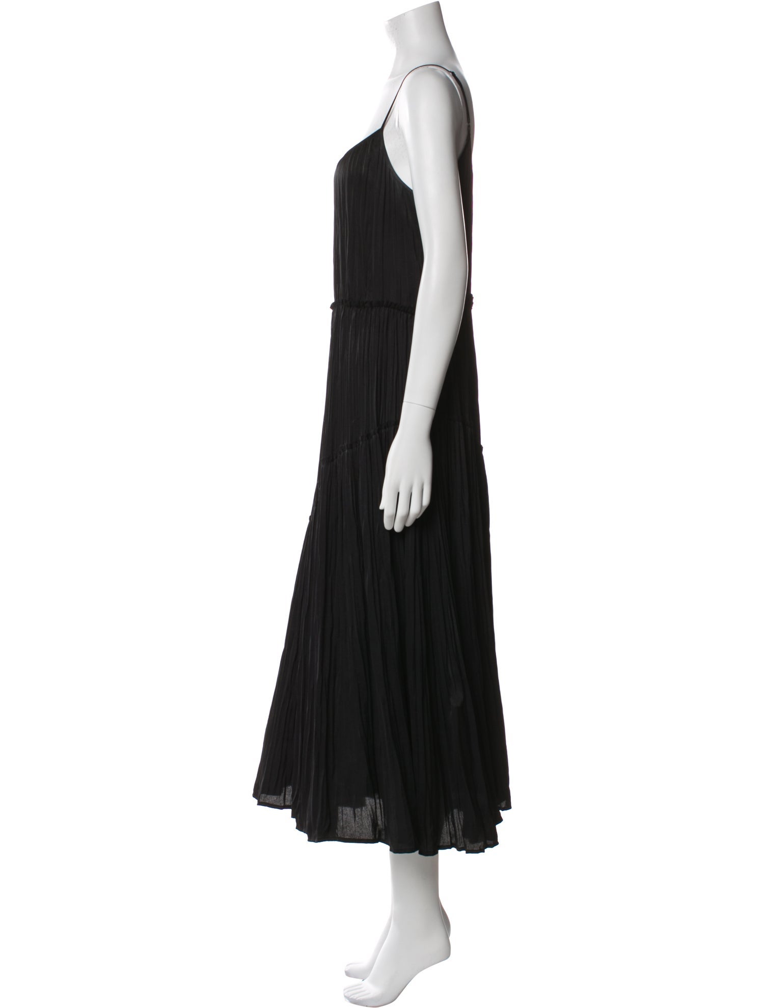 Vince Scoop Neck Long Dress