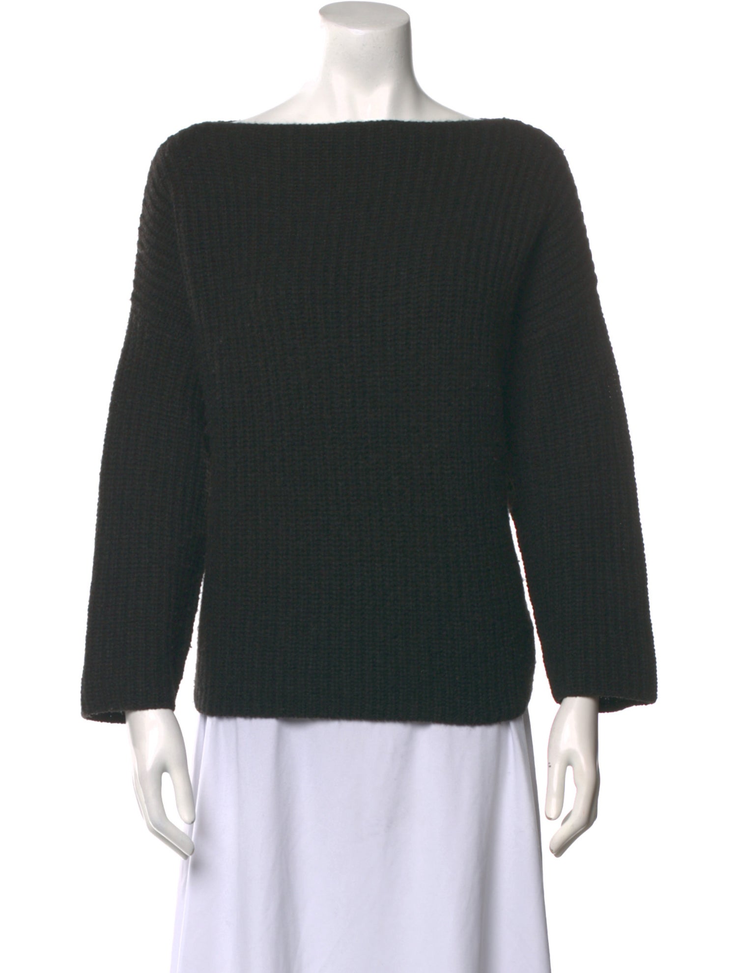 Vince Wool Bateau Neckline Sweater