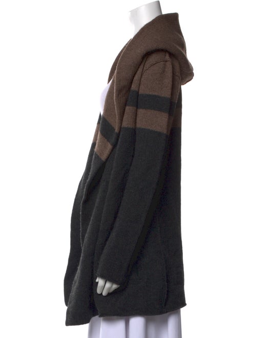 Vince Wool Colorblock Pattern Sweater