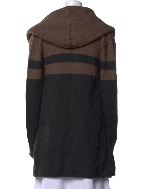 Vince Wool Colorblock Pattern Sweater