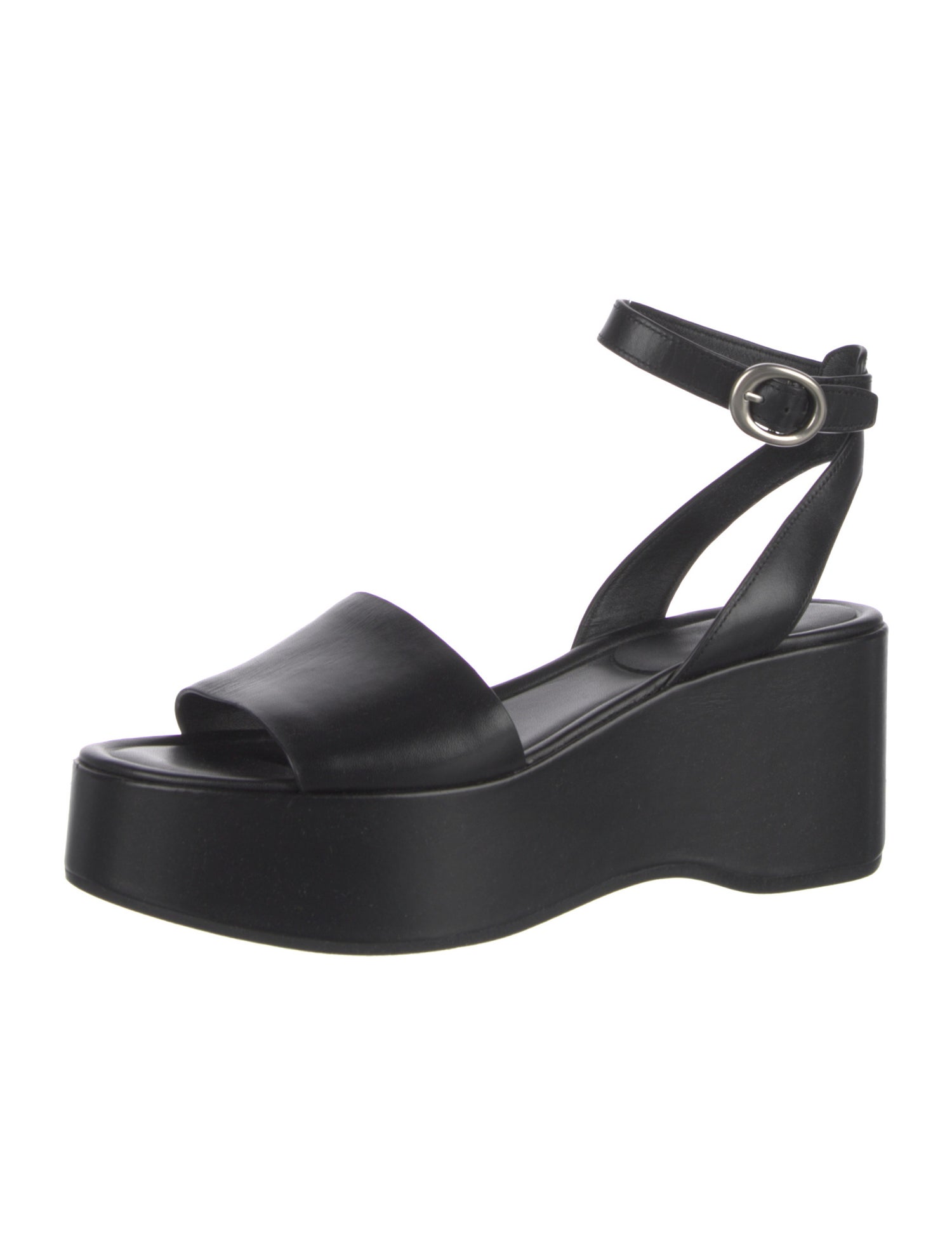 Vince Leather Slingback Sandals