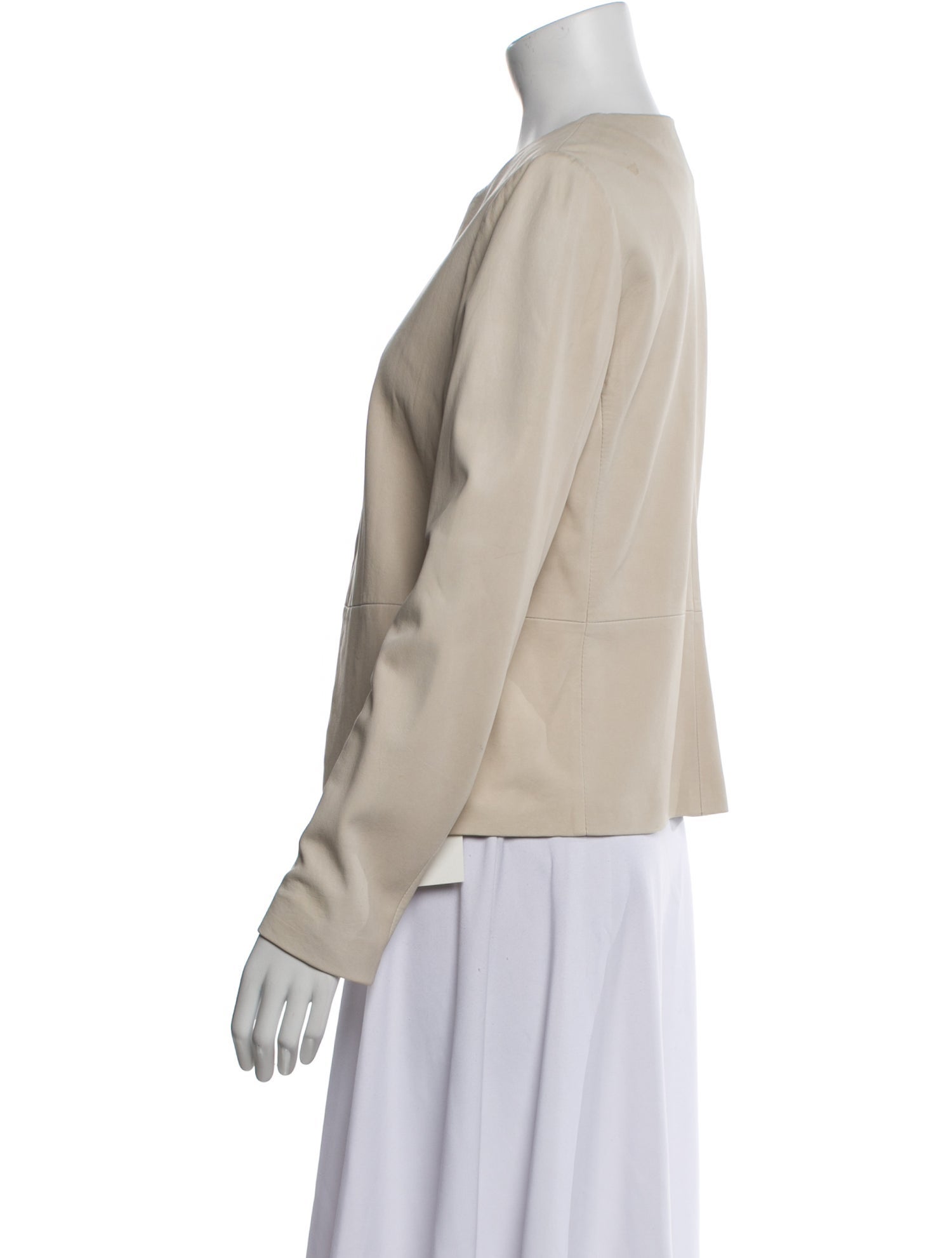 Vince Leather Blazer