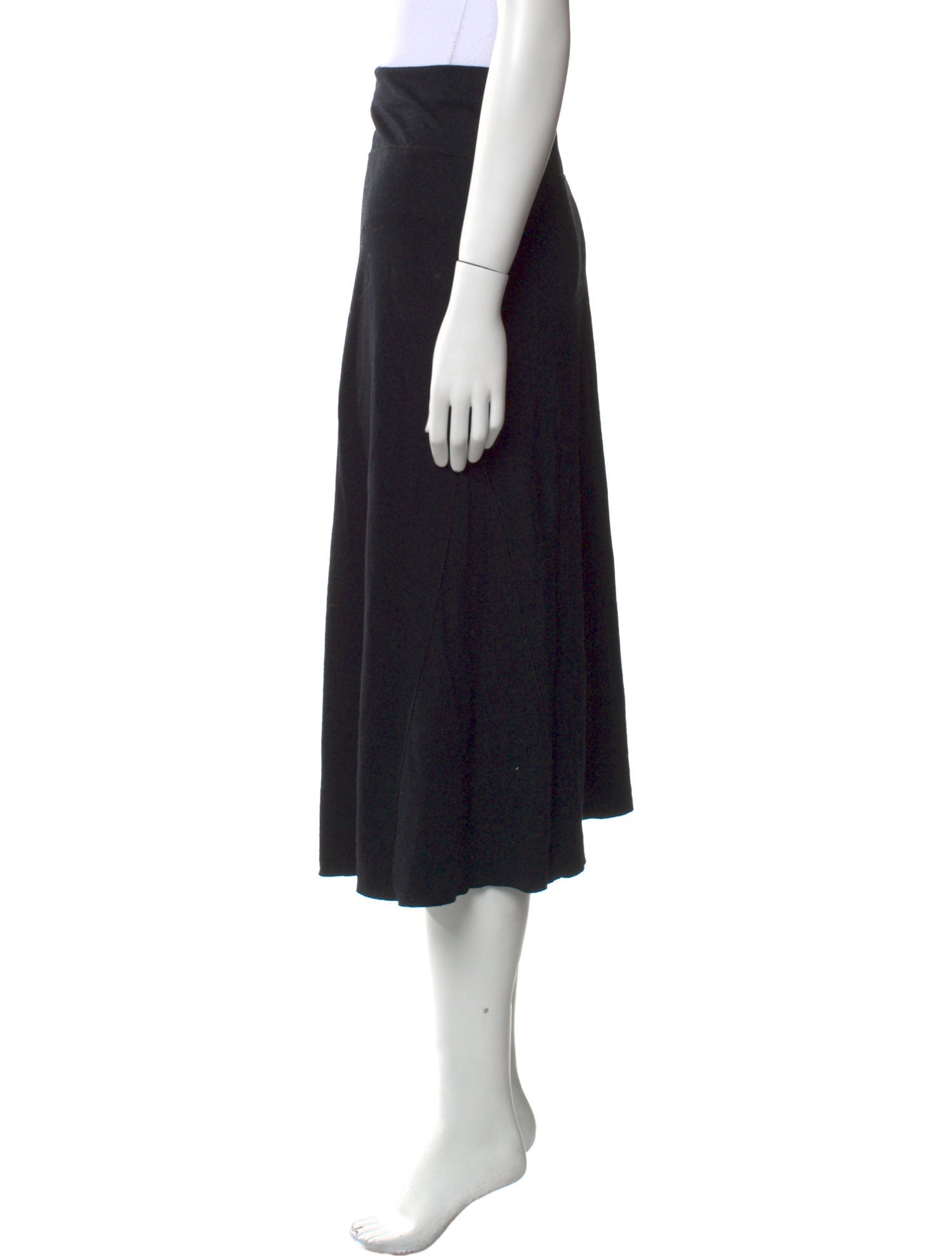Vince Wool Midi Length Skirt