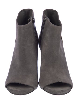 Vince Suede Animal Print Boots