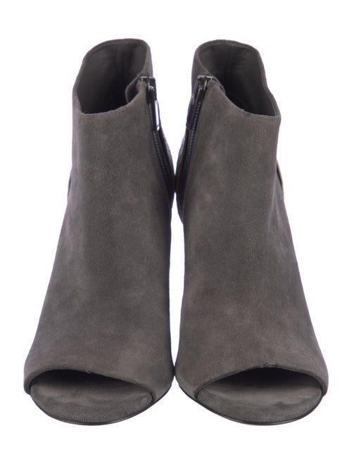 Vince Suede Animal Print Boots